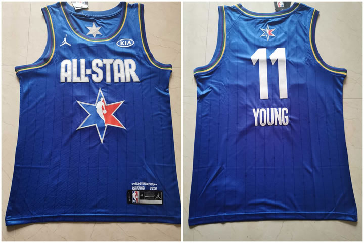 Hawks 11 Trae Young Blue 2020 NBA All-Star Jordan Brand Swingman Jersey,We sell and wholesale Hawks 11 Trae Young Blue 2020 NBA All-Star Jordan Brand Swingman Jersey on line form chian!